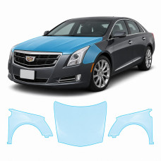 Антигравійна захисна бронеплівка за лекалами для Cadillac XTS I 2013-2019 - капот і передні крила
