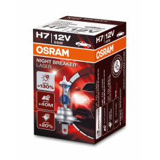 Автолампа галогенная Osram Night Breaker Laser +130% 12V H7 55W 1 шт (64210 NBL)