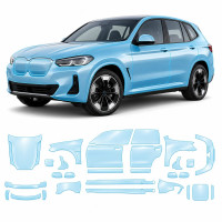 Антигравийная защитная бронепленка по лекалам для BMW iX3 G08 2020-2025 - полный кузов