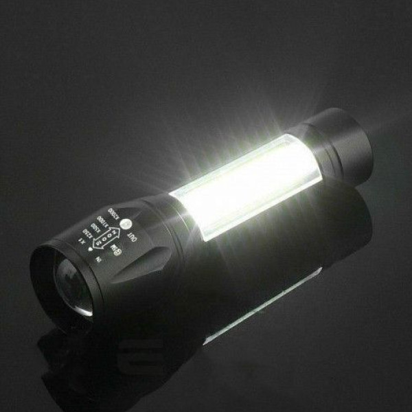 Ліхтар ручний POLICE 511-T6-450 lum USB вбудований акумулятор 300 метрів zoom (2766)