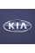 Емблема для Kia 130 x 65 мм 3М 3M скотч