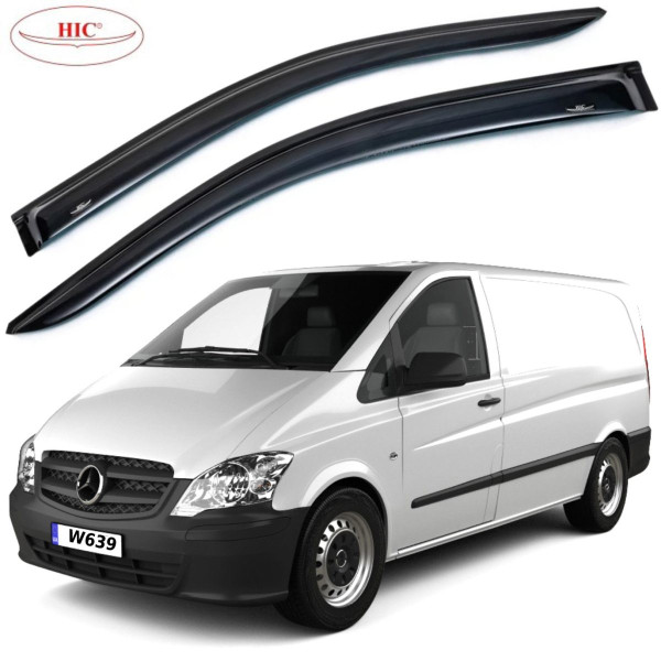 Дефлектори вікон вітровики Mercedes Vito / Viano W-639 2003-2015 Оригінал (MB06)
