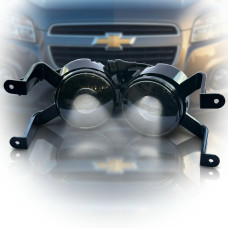 LED Протитуманні Фари Лінзовані 70W для Chevrolet Aveo T300 2011-2020 2 шт (M09-FLOOD)