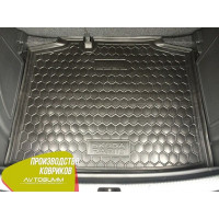 Автомобільний коврик в багажник Skoda Rapid 2013- Spaceback / Резино - пластик