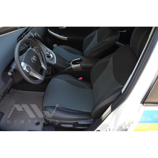 Авточехлы модельные MW Brothers для Toyota Prius c 2009