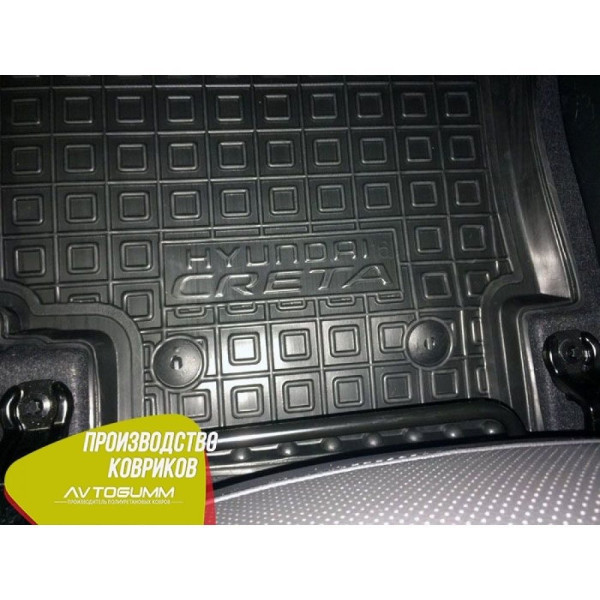 Автомобильные коврики для Hyundai Creta 2016- (Avto-Gumm)