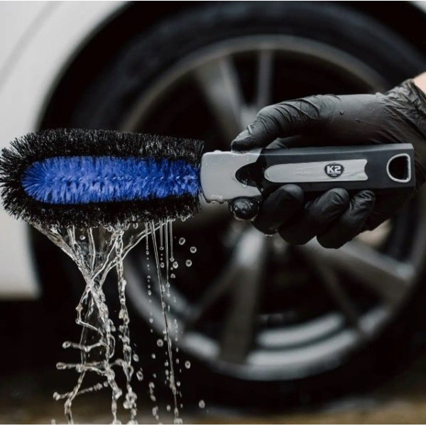 Щетка для мытья дисков короткая ручка К2 Pro Brush 45 см (M358)