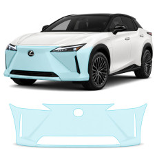 Антигравийная защитная бронепленка по лекалам для Lexus RZ I 2023- передний бампер