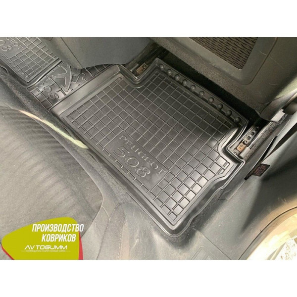 Автомобильные коврики в салон Peugeot 508 2011- (Avto-Gumm)