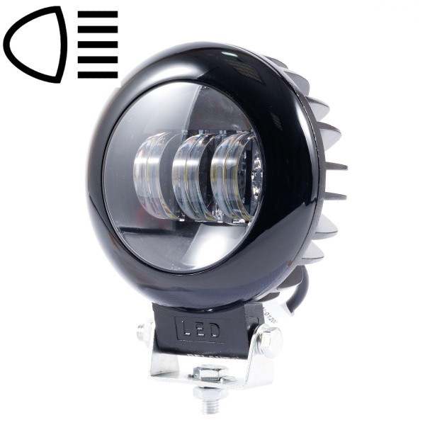Світлодіодна додаткова LED фара БЕЛАВТО CSP 1860DE Алюмінієвий корпус (BOL0310L)