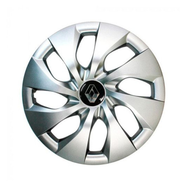 Ковпак колеса з емблемою Toyota SKS416 R16 сірий з логотипом на вибір 4 шт