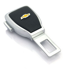 Заглушка переходник ремня безопасности с логотипом Chevrolet 1 шт