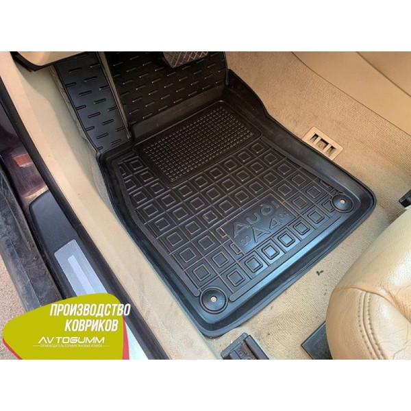 Передні килимки в автомобіль Audi A4 (B6/B7) 2001-2007 (Avto-Gumm)