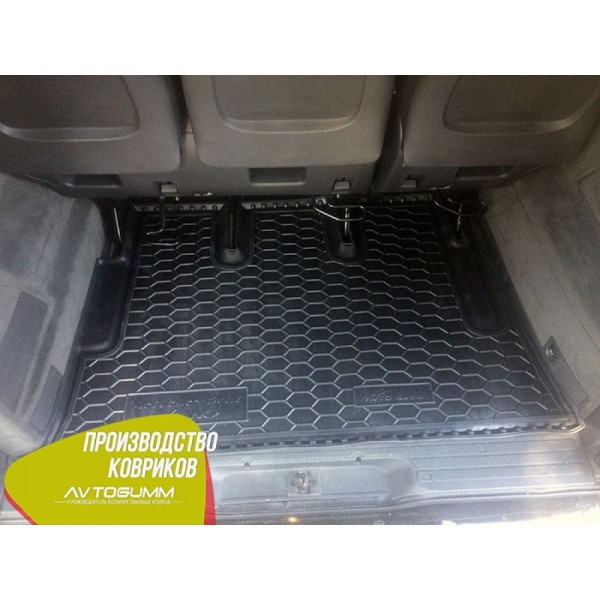 Автомобильный коврик в багажник Mercedes Viano W639 2007- Long / Резино - пластик