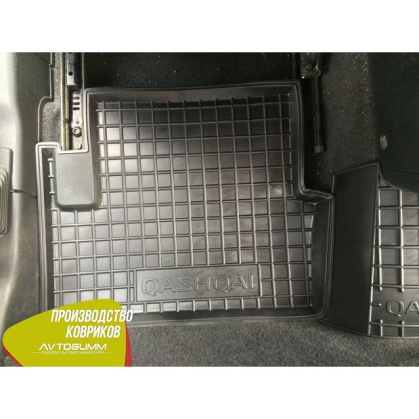 Автомобільні килимки в салон Nissan Qashqai 2007- (Avto-Gumm)
