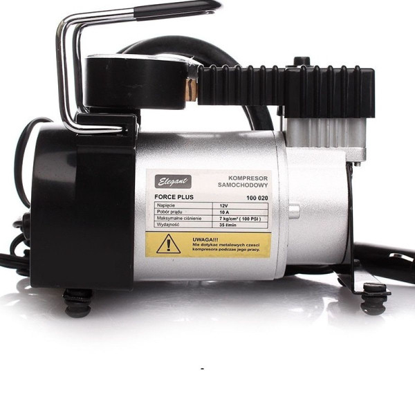 Автомобільний компресор Force PLUS 12v 150вт 35л 7атм 14А (EL 100 020)