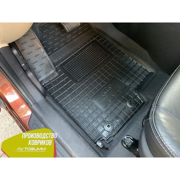 Водительский коврик в салон Kia Soul 2008-2014 (Avto-Gumm)