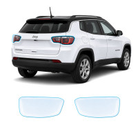 Антигравійна захисна бронеплівка за лекалами для Jeep Compass MP 2017-2020 - задні ліхтарі стопи
