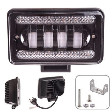 Додаткова LED Фара Лінзована 150x90x70 мм з ДХО 40W 6000К 9-36V (LP-7716)