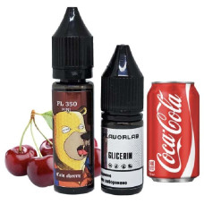 Рідина Самозаміс Flavorlab FL350 Mini 15ml Cola Cherry Кола Вишня