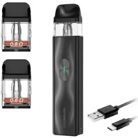 Багаторазовий Pod-Набір Vaporesso Xros 4 Mini 1000mAh 2 мл (Картриджів 0.8 ОМ 3 шт) Black Чорний