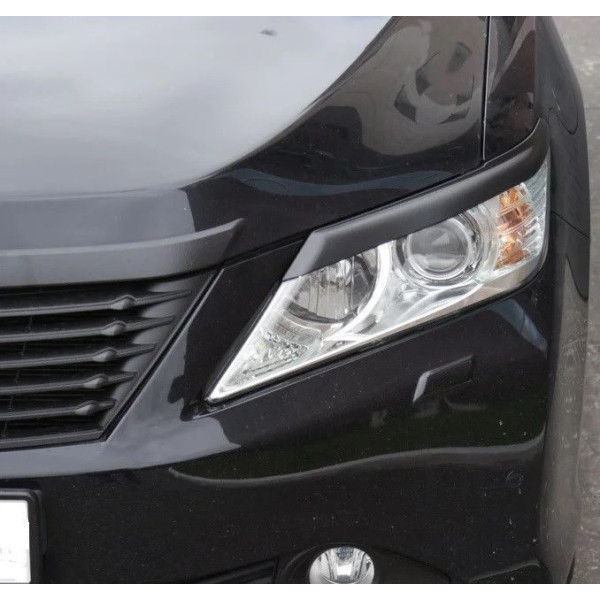 Вії фар Fly для Toyota Camry 50 11- Чорні 2 шт