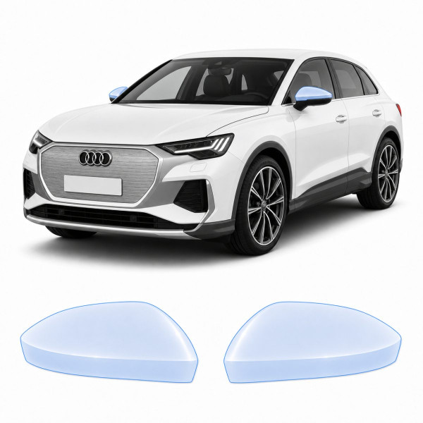 Антигравійна захисна бронеплівка за лекалами для Audi Q4 e-tron F4 2021- дзеркала