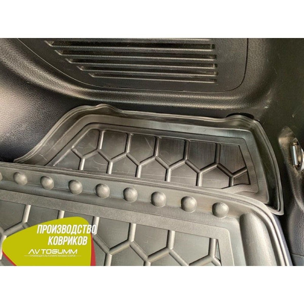 Автомобильный Коврик в багажник для Toyota Rav 4 2013- (полноразмерка) / Резиновый (Avto-Gumm)