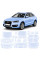 Антигравийная защитная бронепленка по лекалам для Audi Q3 8U 2011-2018 - полный кузов