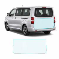 Антигравийная защитная бронепленка по лекалам для Citroen SpaceTourer I 2016- зона крышки багажника