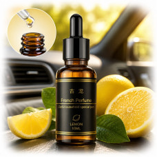 Аромамасло для багаторазових ароматизаторів в авто LEMON 10 мл з піпеткою (Лімон)