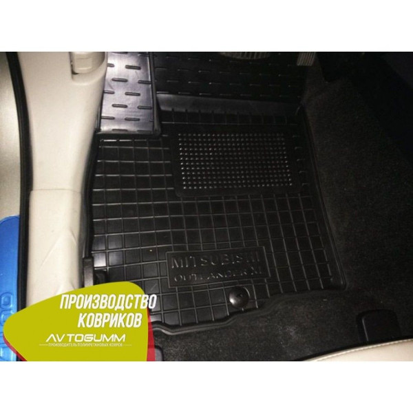 Автомобільні килимки в салон Mitsubishi Outlander XL 2007-2012 (Avto-Gumm)