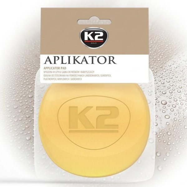 Круг Полировальный K2 Aplikator 105 мм L710 Желтый (Плотность Средняя)