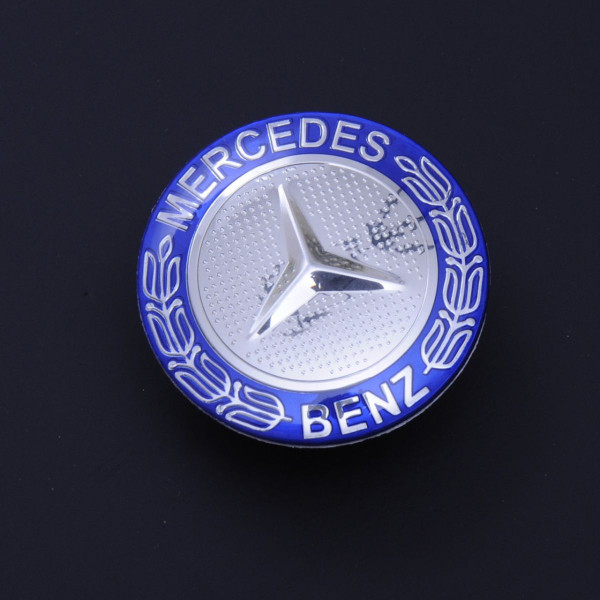 Емблема для Mercedes 52 мм металева скотч