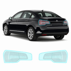 Антигравійна захисна бронеплівка за лекалами для Citroen C5 III facelift 2012-2017 - задні ліхтарі стопи