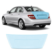 Антигравийная защитная бронепленка по лекалам для Mercedes-Benz C-Class W204 2007-2011 - зона крышки багажника