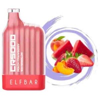 Elf Bar CR5000 Peach Strawberry Watermelon Peach Персик Полуниця Кавун