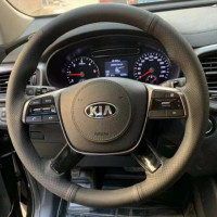 Чохол Обплетення Керма для Kia Sorento 2018-2020 Шкіра (Модельна Викрійка) №33