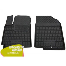 Передні килимки в автомобіль Hyundai Accent 2011- (RB) (Avto-Gumm)