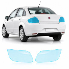 Антигравійна захисна бронеплівка за лекалами для Fiat Linea 323 2007-2018 - задні ліхтарі стопи