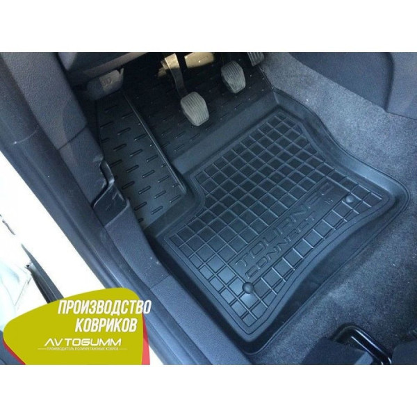 Автомобильные коврики в салон Ford Connect 2013- (короткая база) (Avto-Gumm)