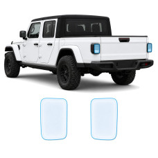 Антигравийная защитная бронепленка по лекалам для Jeep Gladiator JT 2019-2023 - задние фонари стопы