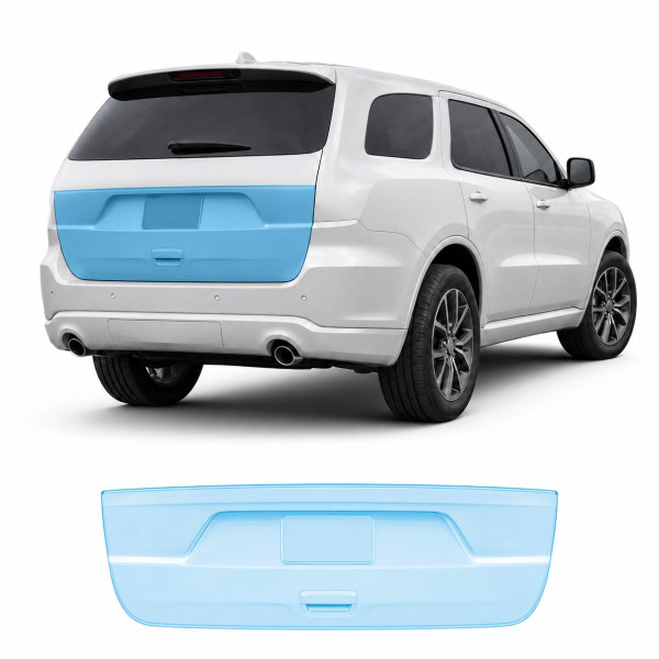 Антигравійна захисна бронеплівка за лекалами для Dodge Durango WD/WK2 facelift 2021- зона кришки багажника