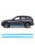 Антигравийная защитная бронепленка по лекалам для BMW X3 G01 facelift 2021-2024 - нижняя зона кузова пороги