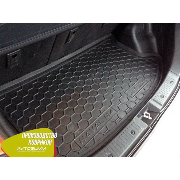 Автомобильный коврик в багажник Great Wall Haval M4 2012- Резино - пластик