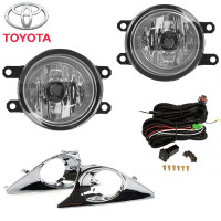 Протитуманні фари для Toyota Camry 50 2011-2014 H11 12V 55W з проводкою Комплект (TY-534 Chrome)