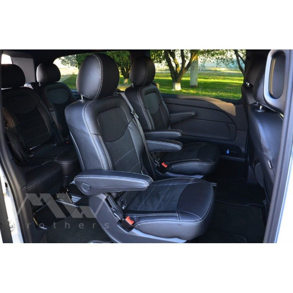 Авточехлы модельные MW Brothers для Mercedes Vito W 447 ( 7 мест ) c 2014