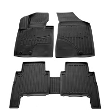 Автомобільні 3D килимки в салон для Kia Sorento II (XM) 2009-2012 Високий борт