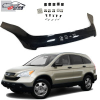 Дефлектор капоту мухобійка Honda CR-V 2007-2010 Євро Кріплення (Vip Tuning) HD09