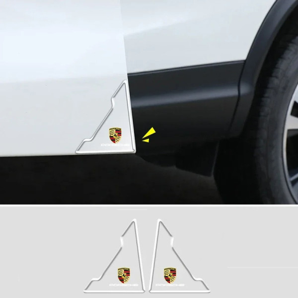 Кутовий Силіконовий захист дверей для Porsche 2 шт